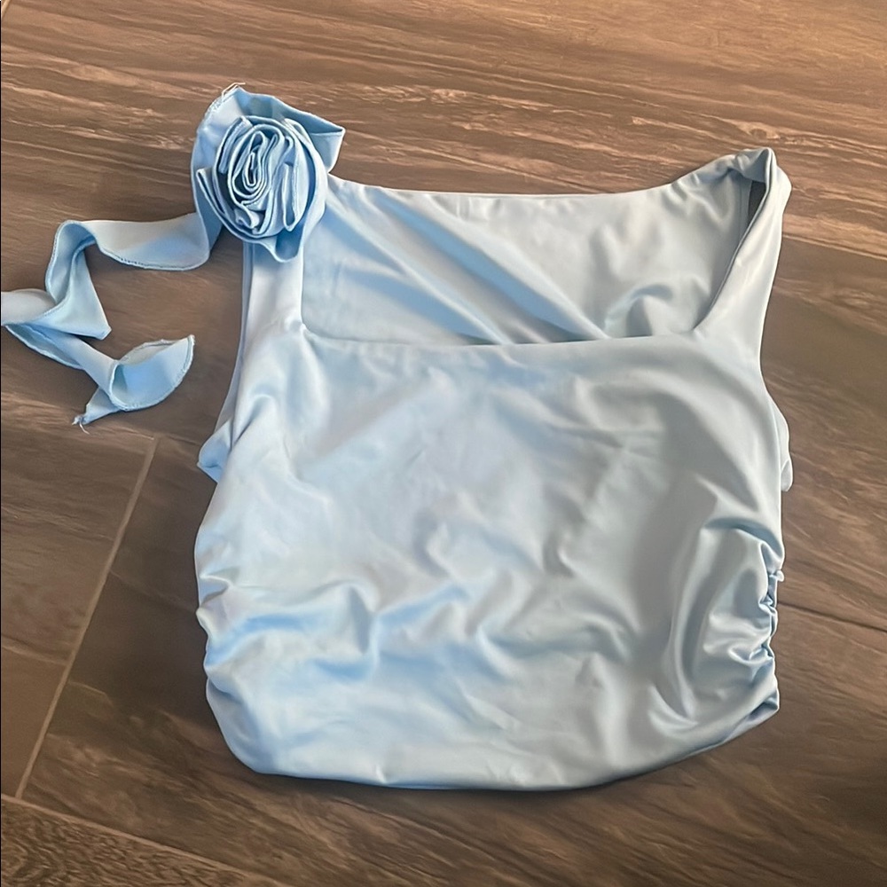 SHEIN Blue Shoulder Bag with Sleek Design